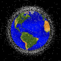 NASA gunoi spatial sateliti pamant